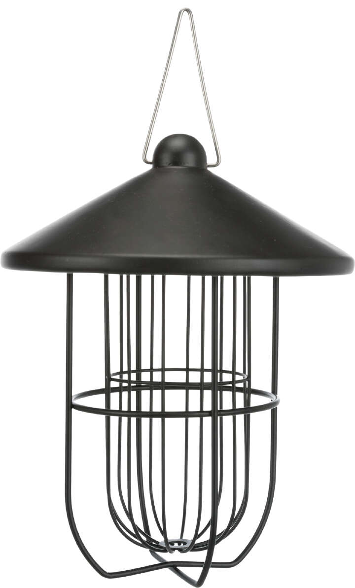 TRIXIE Metall Meisenknödelhalter mit Dach